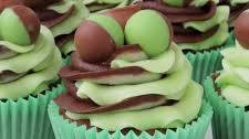 Mint Chocolate Aero Cupcakes