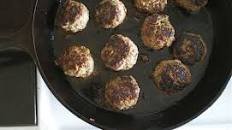 Minted Lamb Meatballs