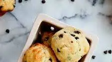 Moist Chocolate Chip Mini Muffins With Yogurt