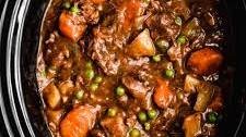 Mom's Slow Cooker Beef Stew