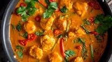 Monkfish Coconut Curry