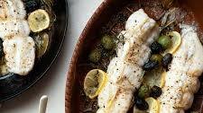 Monkfish Roasted With Herbs and Olives