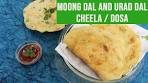 Moong dal and Urad Dal Cheela | Dosa recipe for Kids