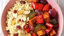 Moroccan Roasted Vegetables with Jewelled Couscous