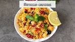 Moroccan spiced couscous salad