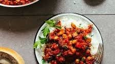 Moroccan-Spiced Eggplant and Tomato Stew
