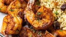 Moroccan Sweet and Spicy Shrimp