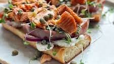 Move Over, Avocado Toast—Hot Smoked Salmon Toast With Heirloom Tomatoes & ‘Caper Cream’ Has Arrived