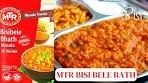 MTR Bisi bele bath recipe |How to make bisibelebath| MTR ...