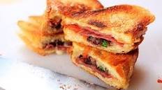 Muffuletta Grilled Cheese Recipe