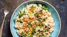 Musabaha (Masabacha) – Warm chickpeas in tahini sauce