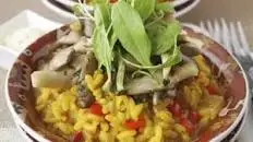 Mushroom and Pepper Risotto