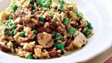 Mushroom & pea risotto | Asda Good Living