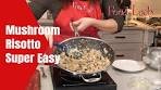 Mushroom Risotto-Northern Italy-easy, nutritious & high protein