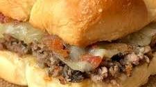 Mushroom Swiss Burger Sliders