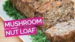 Mushroom Walnut Nut Loaf