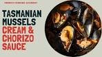 Mussels recipe with cream and chorizo sauce (step by step ...