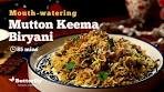 Mutton Keema Biryani | Mutton Mince Biryani | Andhra Biryani ...