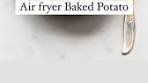 My current obsession: Air fryer Baked Potato So easy ...