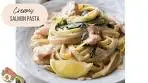 My Family Begs for This! 😍 Creamy Salmon Spinach Pasta 🍝