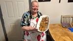 My Mamaw makes peanut butter and banana bars recipe!