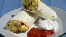 My Sausage Breakfast Burritos