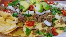 Nachos made with our Rustlin’ Queso Blanco