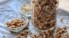 Naturally Sweetened Maple Cinnamon Walnut Granola
