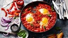 'Nduja baked eggs