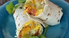 New Mexico Green Chile Breakfast Burritos