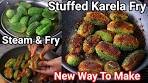 New Unique Way to Make Stuffed Baby Karela Fry with Skin ...