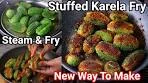 New Unique Way to Make Stuffed Baby Karela Fry with Skin ...