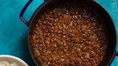 Njahi (Kenyan Black Beans) in Coconut Sauce