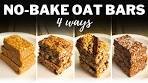 NO-BAKE OAT BARS » 4 Easy Granola Energy Bars for ...