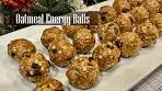 No Bake Oatmeal Energy Balls || Oatmeal Raisins Chocolate ...