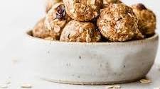 No-Bake Oatmeal Raisin Protein Balls