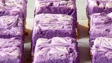 No-Bake Ube Cheesecake Bars