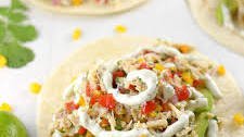 No Cook Cilantro Lime Crab Tacos