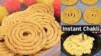 No-Fuss Instant Chakli - Crispy Snack in Minutes | Rice Chalk ...