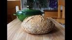 No-Knead Harvest Grains Honey Whole Wheat Bread ...