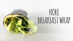 Nori Breakfast Wrap