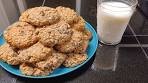 Oatmeal Raisin Walnut Cookies 🍪 😋 😍 😌