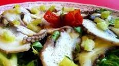 Octopus carpaccio