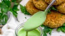 Oil Free Vegan Basil Aioli