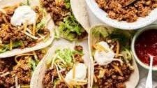 Once-A-Week Ground Chicken Tacos (15 Minutes)