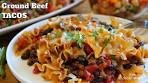 One Pan Ground Beef Taco Skillet - Budget Friendly | 30 ...