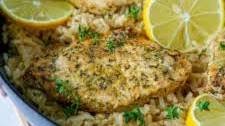 One-pan Lemon Herb Chicken Rice