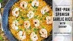 One-Pan Spanish Garlic Rice with Shrimp | Arroz al Ajillo Recipe