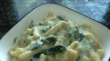 One-Pot Healthy Creamy Spinach Asparagus Pasta