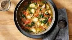 One Pot Sausage Gnocchi Soup